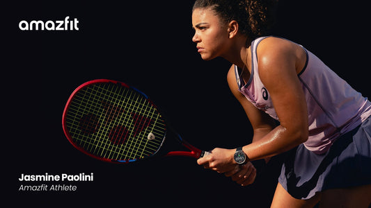 Italian Tennis Star, Jasmine Paolini, Joins Amazfit 🎾