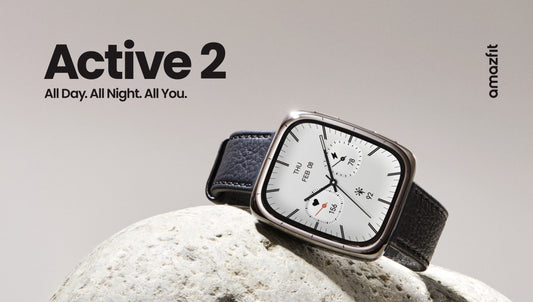 Amazfit Expands Active 2 Lineup with the New Active 2 Square — All the Same Features, Now in a Sleek Square Design