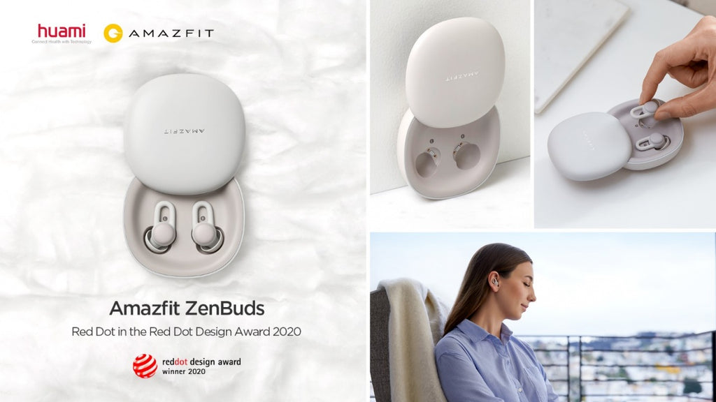 Red Dot Award Winner Amazfit ZenBuds with Noise-blocking In-ear Design, Soothing Sounds and Smart Sleep Monitoring Started Crowdfunding on June 30.